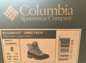 Pánské outdoorové boty zn. Columbia - 4