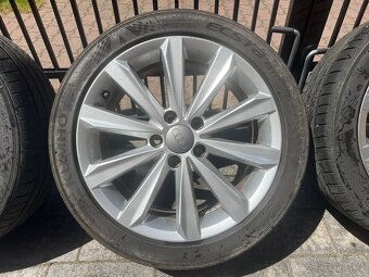 Alu Škoda/VW/Audi 225/45/17 s letními pneu - 4