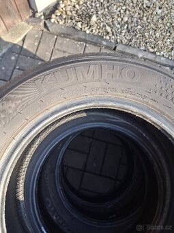 Prodám 4x letní pneu Kumho 185/65 R15 - 4