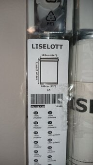 rolety, žaluzie IKEA LISELOTT - 4