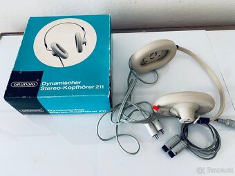 Vintage sluchátka Grundig Stereo 211, rok 1968 - 4