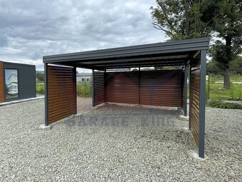 Carport 4x6, garážová stání, přístřešek pro auto - 4