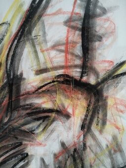 obraz TORZO DÁMA, akt, pastel, Antonín Kroča 2008 - 4