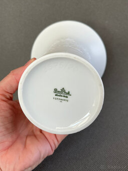 Rosenthal Biskvitová Op Art váza 20.5 cm, R. Nairac - 4