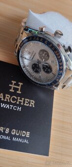 luxusní hodinky HARCHER CHRONOGRAF - 4