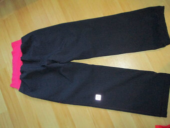 Zimní softshell kalhoty Bajadesign vel. 140 holka - 4