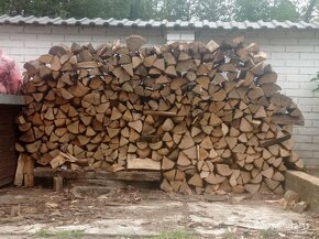 Palivové tvrdé suché dřevo 33cm - 4
