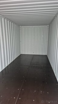 Lodní kontejner 20' DC – barva antracit, po jedné cestě, Pr - 4