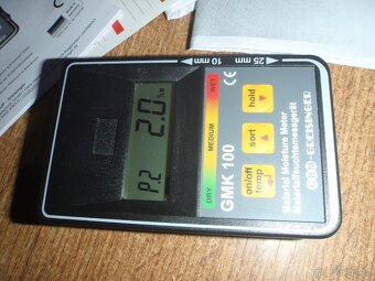 Měřič vlhkosti dřeva GRESINGER GMK 100 Původní cena 5500 Kč - 4