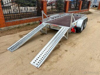 PROFI přepravník minibagrů, 300x150 cm, 2700 kg, 130 km/h - 4