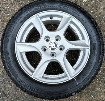 Sada alu disků Škoda Fabia III, Rapid 5x100 R15 - 4