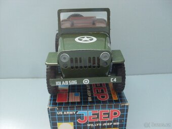 Plechový model JEEP WILLYS 1:20 ITES - 4