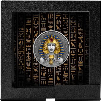 Stříbrná mince CLEOPATRA 2 Oz Silver Coin 5$ Niue 2025 - 4