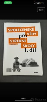 SPOLECENSKÉ VĚDY PRO STREDNÍ SKOLY učebnice a pracovní sešit - 4