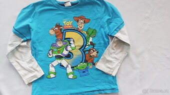 Tričko Toy story, tričko s letadlem Next vel. 110 - 4