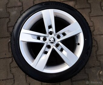 Alu kola originál Seat Leon, Škoda Octavia III 5x112 R17 - 4