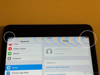 iPad mini 1 32gb wifi Cerny. Ios 9 - 4
