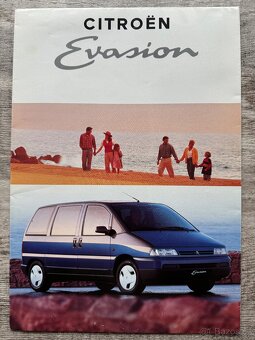 Citroën Xantia, Citroën Evasion - prospekty a katalogy - 4
