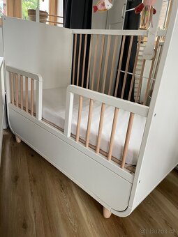 Postýlka IKEA Myllra buk masiv - 4