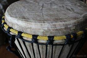 Djembe Ghana 63x31,5cm + poukaz na kurz bubnování - 4