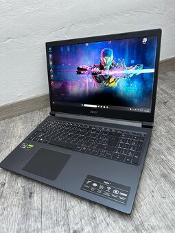 HERNÍ NOTEBOOK Acer Aspire- RYZEN 5/SSD/GTX/WIN11 - 4