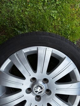 Alu disky 205 50 R17 5x112 celoroční pneu - 4