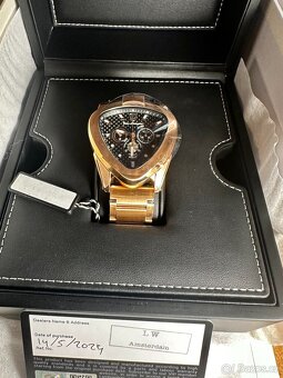 Hodinky Lamborghini Spyder 12 H Yellow Gold TLX_T20CH-B-B - 4