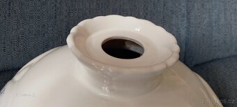 Porcelánové stínítko lustru - 4