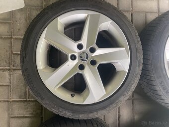 REZERVACE Originál 17" alu kola Škoda + zimní pneu - 4