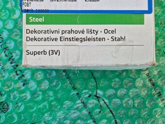 dekorativní prahové lišty Škoda Superb 3V0071303 - 4