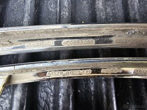 dily audi A6 4f  mlhovky krytky chrom ostřik - 4