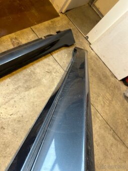 Bmw e61 Lci - Mpaket prahy PLATINGRAU - 4