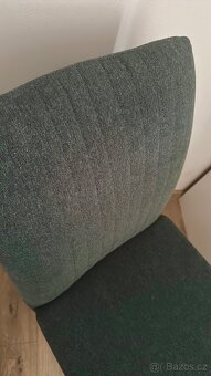 Dubový designový set židlí s lavicí - 4