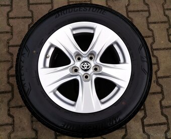 Alu kola originál Toyota RAV4 5x114,3 R17 KRÁSNÁ SADA - 4