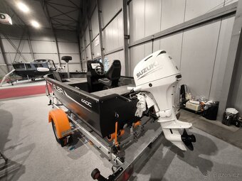 Prodám špičkový rybářský hliníkový člun ALBA 440 C - 4