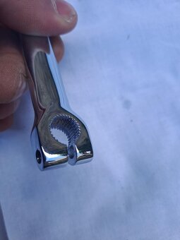 Řadící a startovací páka ČZ 150 C Nový chrom - 4