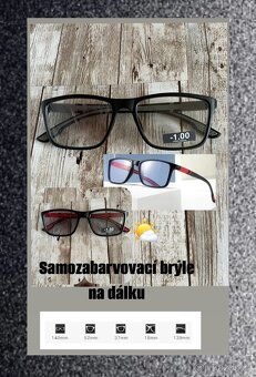 Brýle na dálku ( Samozatmavovací ) - 4