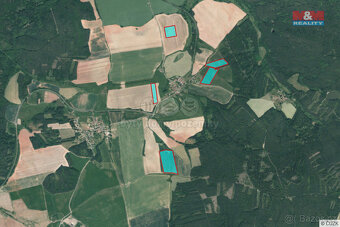 Prodej pole, 158931 m², Velečín - 4
