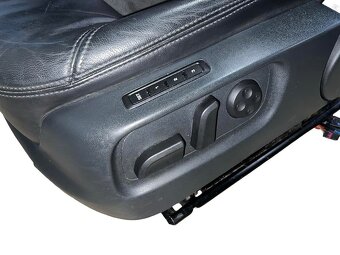 Sedačky černá kůže alcantara Škoda Octavia 2 sedan FL L&K 12 - 4