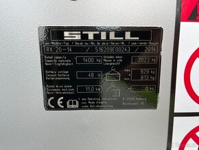 Elektrický vysokozdvižný vozík Still RX 20-14 - 4