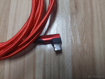 Kabel USB -> microUSB Vention Reversible 90° 2m - 4