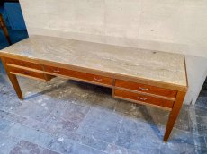 Psací stůl dlouhý hranatý - 197cm/61cm výška 78 cm - 4