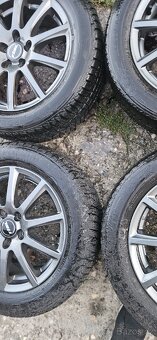 Alu kola R16 5x112, Rial milano, Zimní 205/55 - 4