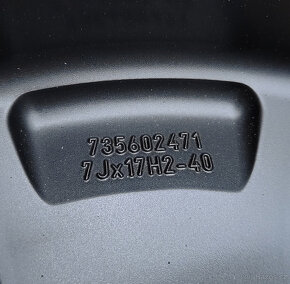 Nové alu disky Fiat 500X ,Croma ,5x110 r17 Mopar - 4