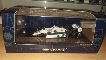 F1 Williams FW08B Test Car #1 K Rosberg 1982 Minichamps 1:43 - 4