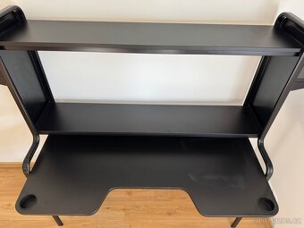 Herní stůl Fredde Ikea černý - 4