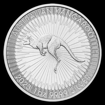 Stribrna mince Kangarro 1oz 2023,rarita,vyrazen rok panování - 4