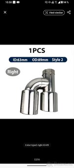 Koncovky výfuku - 4