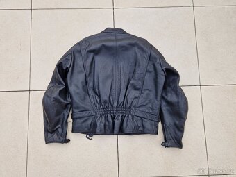 Pánská kožená moto bunda iXS velikost 66 (3XL) - 4