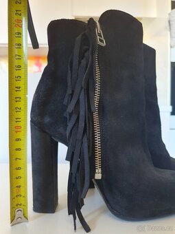 Polokozačky kožená vel. 37 - 4